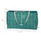 Household Essentials Krush® Teal Geometric Canvas Utility Tote